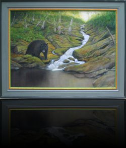 Bear at Roaring Fork Falls